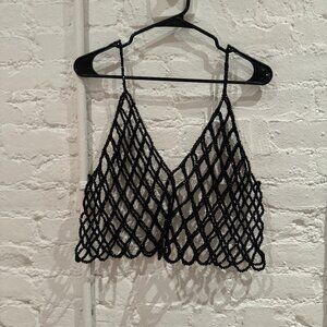 Urban Outfitters LuLu Beaded Top M/L NWT